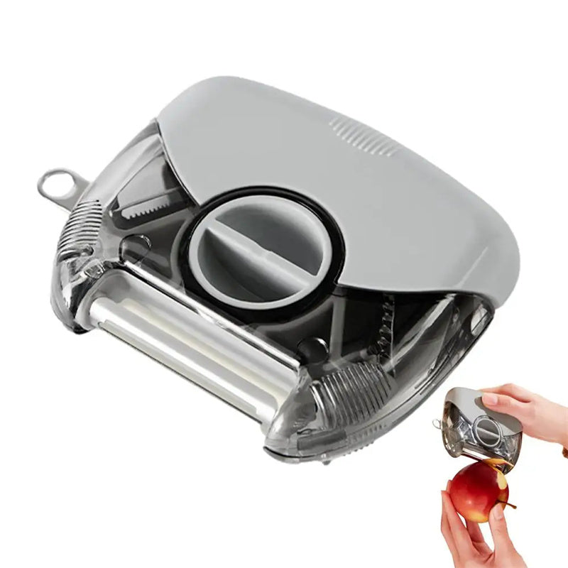 3-in-1 Stainless Steel Peeler & Shredder