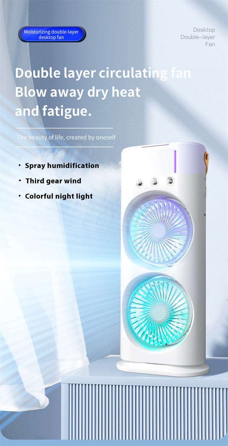 Double-Ended Spray Fan