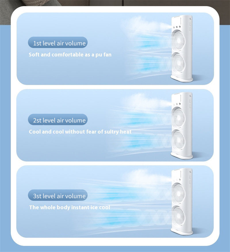 Double-Ended Spray Fan