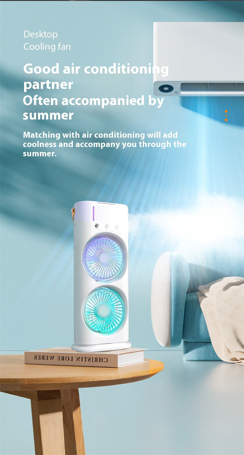 Double-Ended Spray Fan