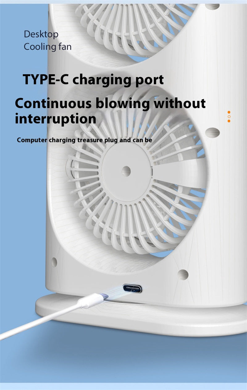 Double-Ended Spray Fan