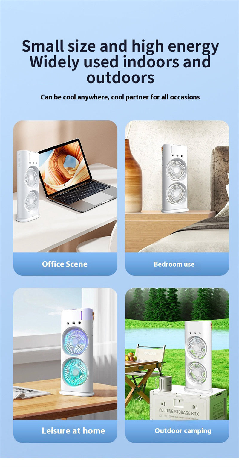 Double-Ended Spray Fan