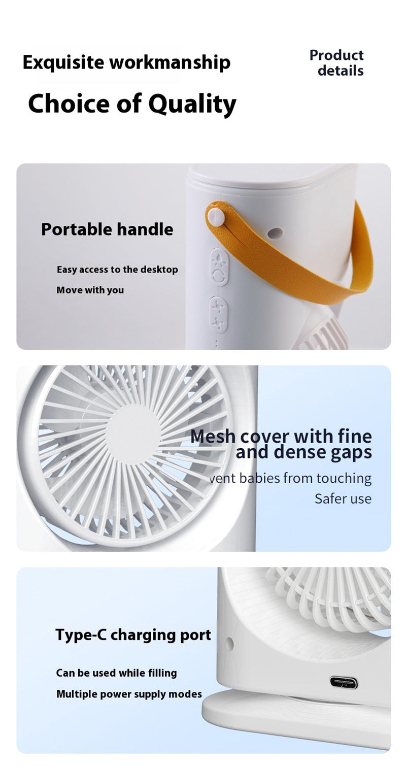 Double-Ended Spray Fan