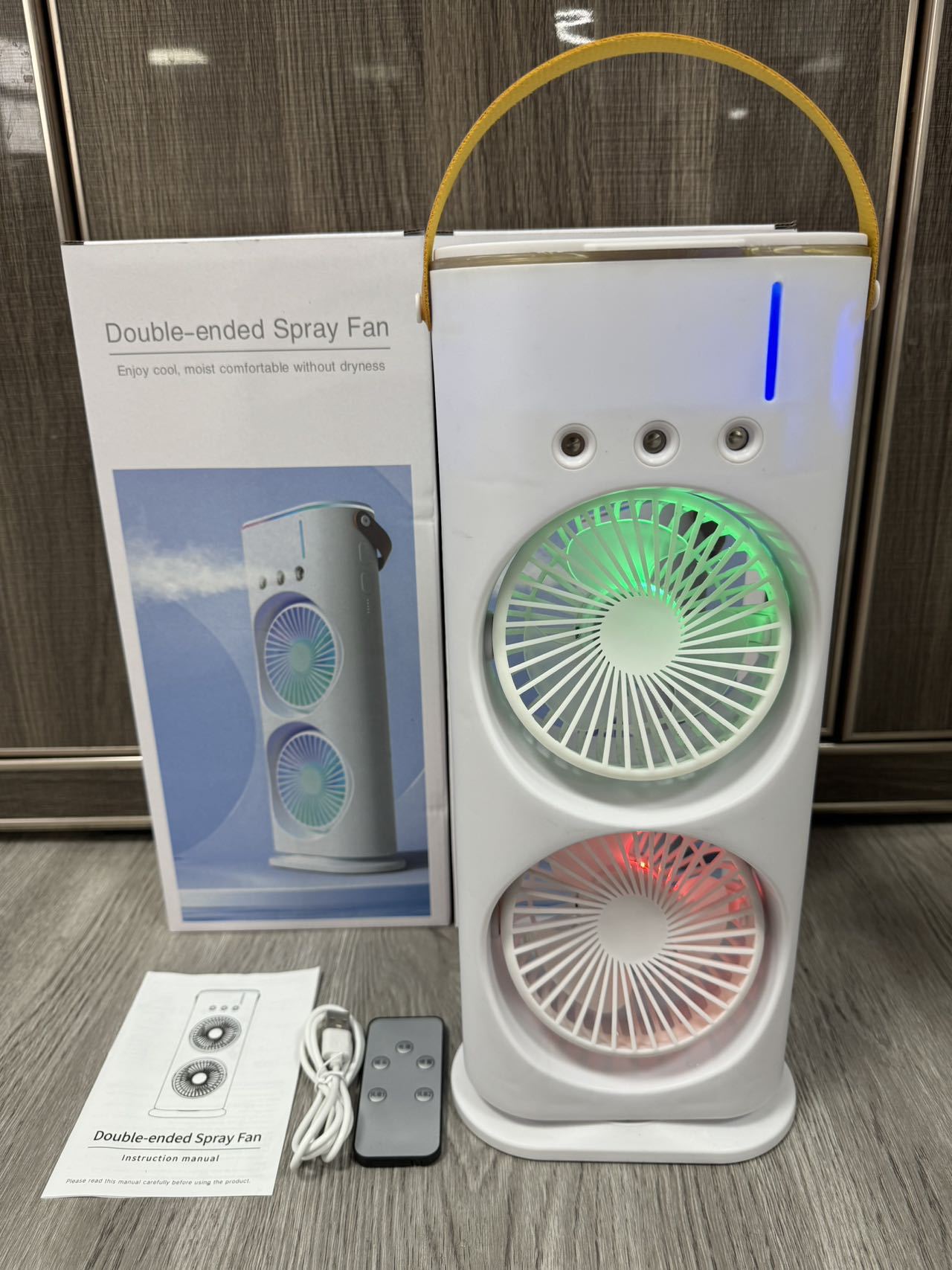 Double-Ended Spray Fan