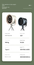 Portable Desktop Exhaust Fan