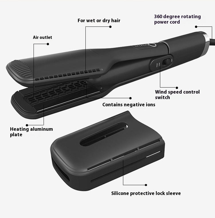 Two‑in‑One Hot Air Straightener