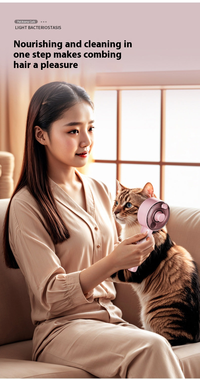 Pet Hair Remover Steam Brush