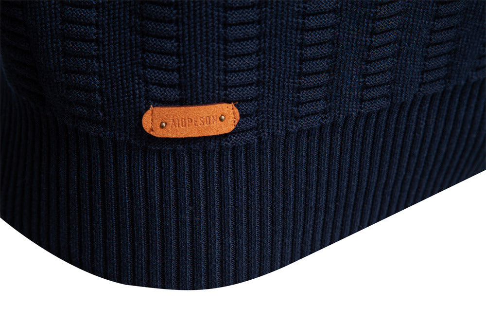 Men’s Striped Jacquard Sweater
