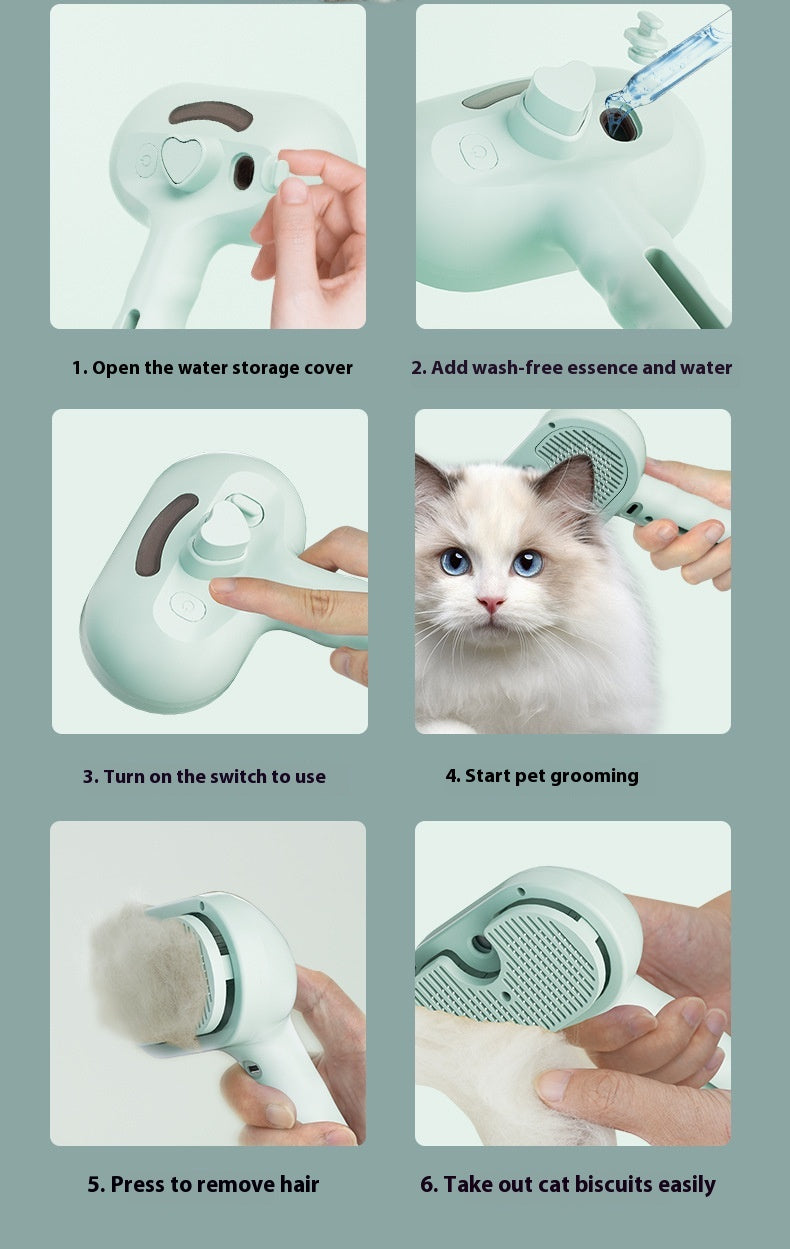 Pet Spray Hair Comb