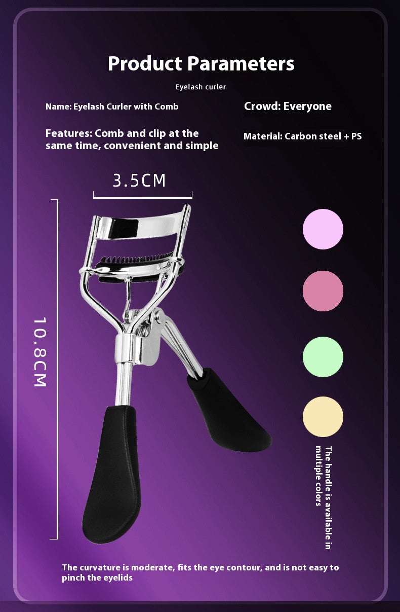 A4 Eyelash Curler with Comb