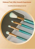 4-Piece Mermaid Gradient Eye Makeup Brush Set