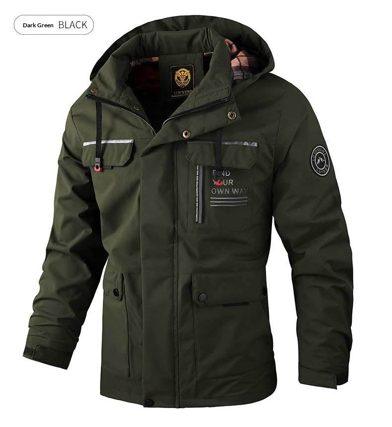 Men’s Mid-Length Casual Jacket