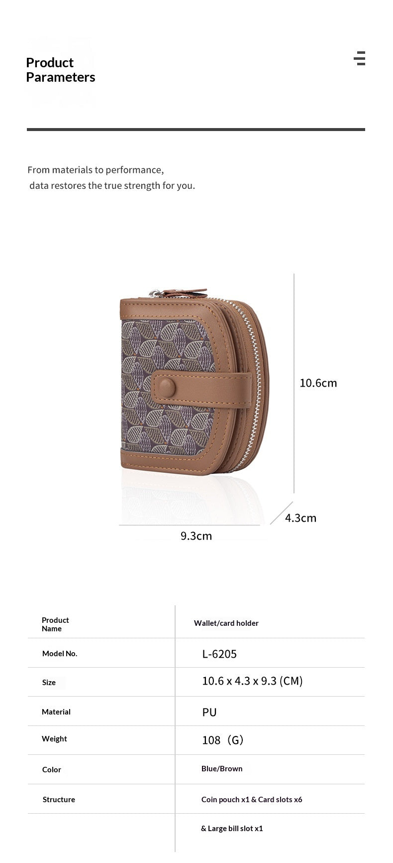 Light Luxury Men’s Wallet