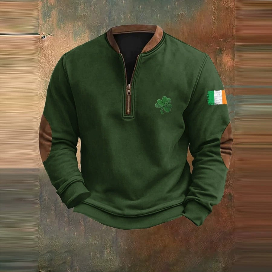 Men’s 3D Digital Print Fashion Zip-Up Hoodie