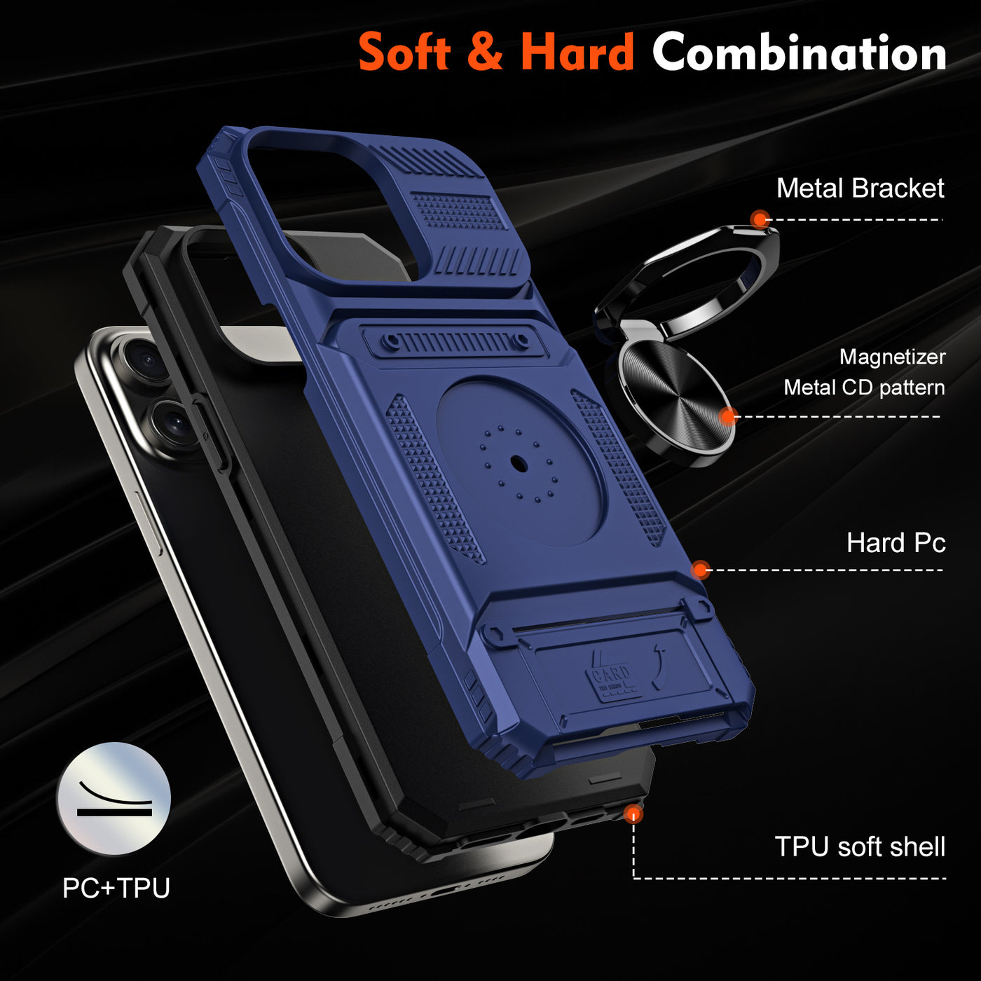 iPhone 17 Series Hidden Card Case