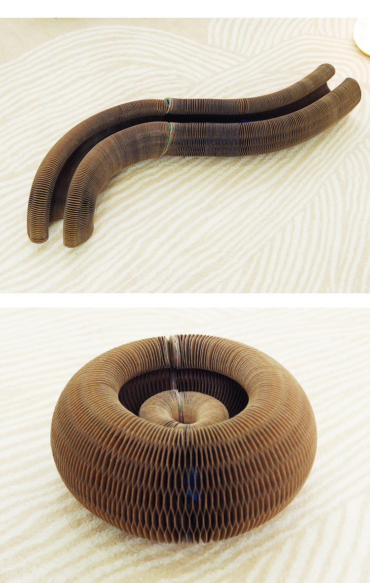 Foldable Corrugated Cat Scratcher