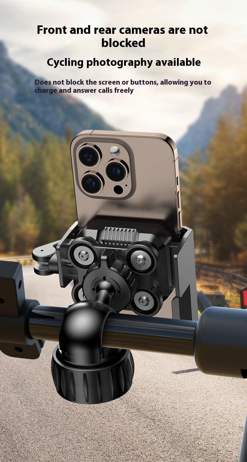 Shock Absorber Motorcycle Phone Bracket