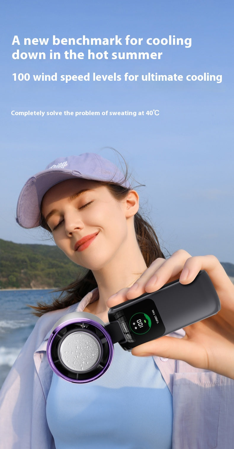 High-Speed Handheld Electric Fan