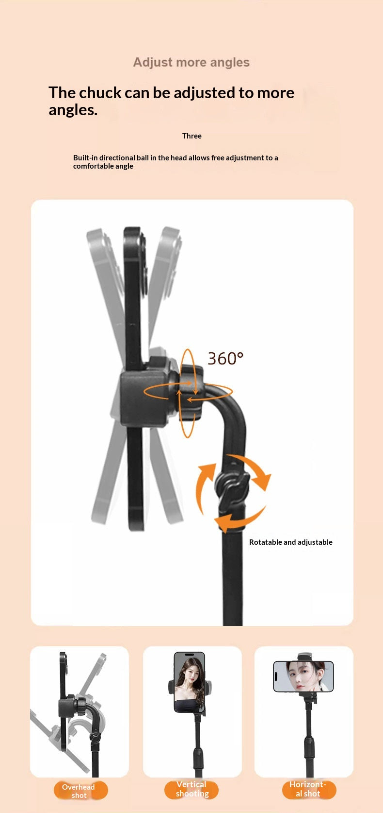 Adjustable Desktop Phone Holder