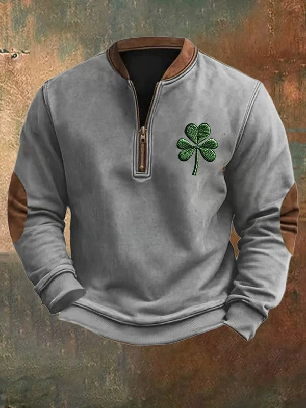 Men’s 3D Digital Print Fashion Zip-Up Hoodie