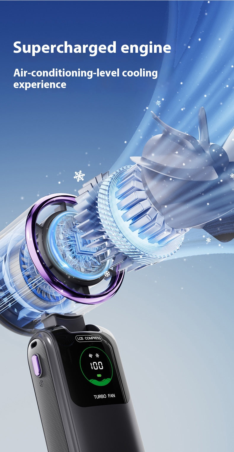 High-Speed Handheld Electric Fan