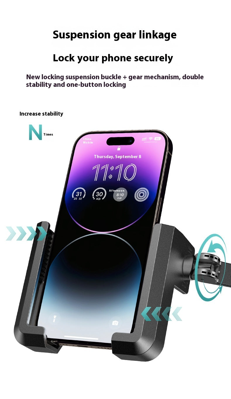 Shock Absorber Motorcycle Phone Bracket