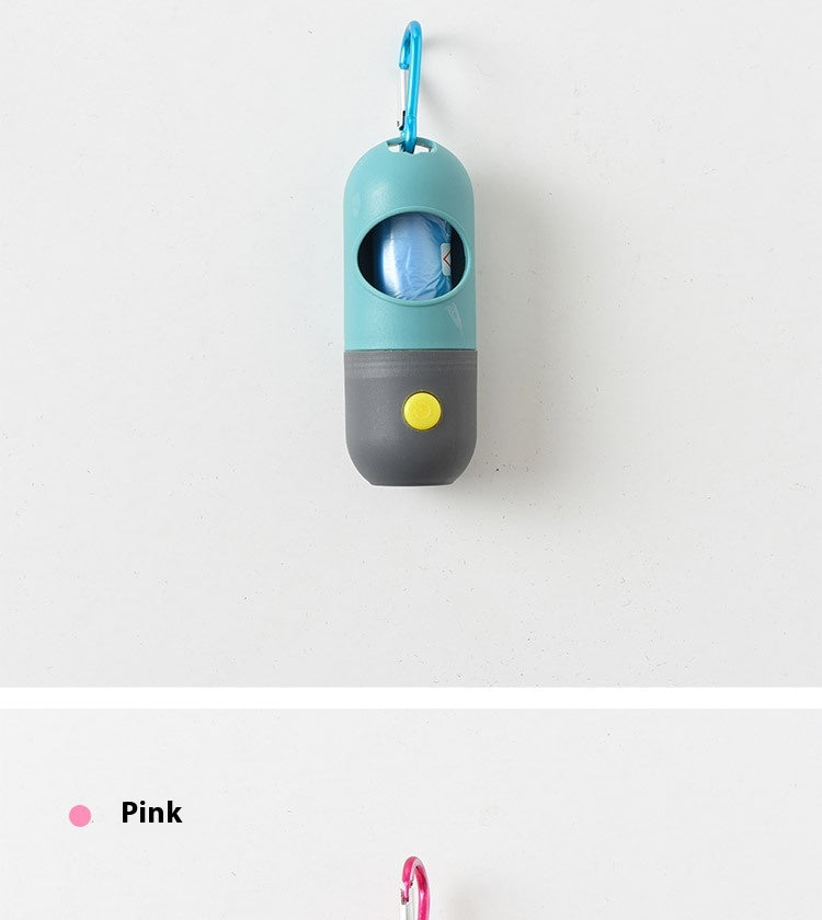 LED Pet Waste Bag Dispenser