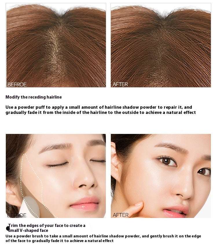 Portable Hairline Powder