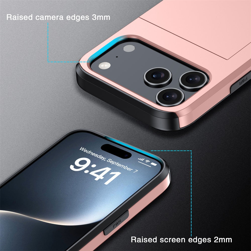 Sliding Cover Card Phone Case