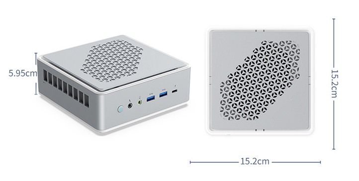 MINISFORUM TH50 Mini PC – Intel Core i5‑11320H Compact Desktop with HD Graphics & Office‑Ready Performance
