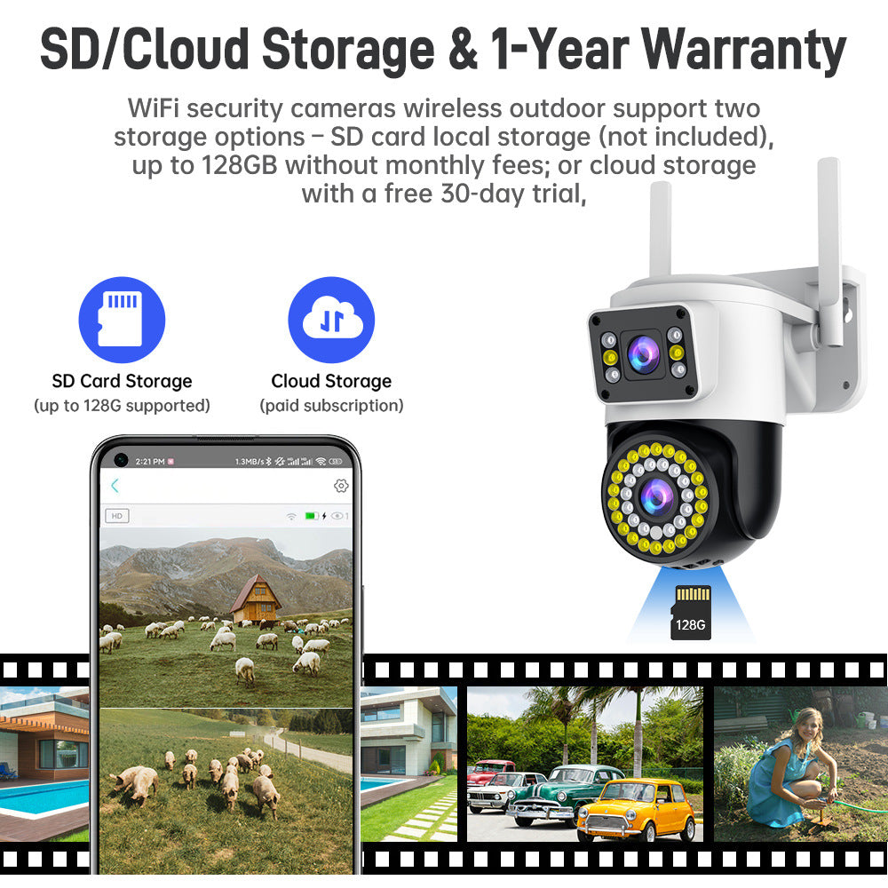 Night Vision WiFi Binocular Camera