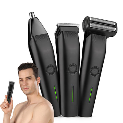 Apex Shave Matrix Lite | 3-in-1 Essential Face, Nose & Ear Grooming System