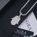 Luxury Moissanite Necklace – Plated Pendant, Timeless Light Luxury Jewelry
