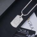 Luxury Moissanite Necklace – Plated Pendant, Light Luxury Jewelry