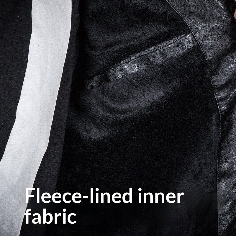 Men’s Korean-Style Biker Jacket