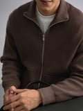 Men’s Autumn/Winter Zip-Up Sweater Top Coat – Warm & Stylish