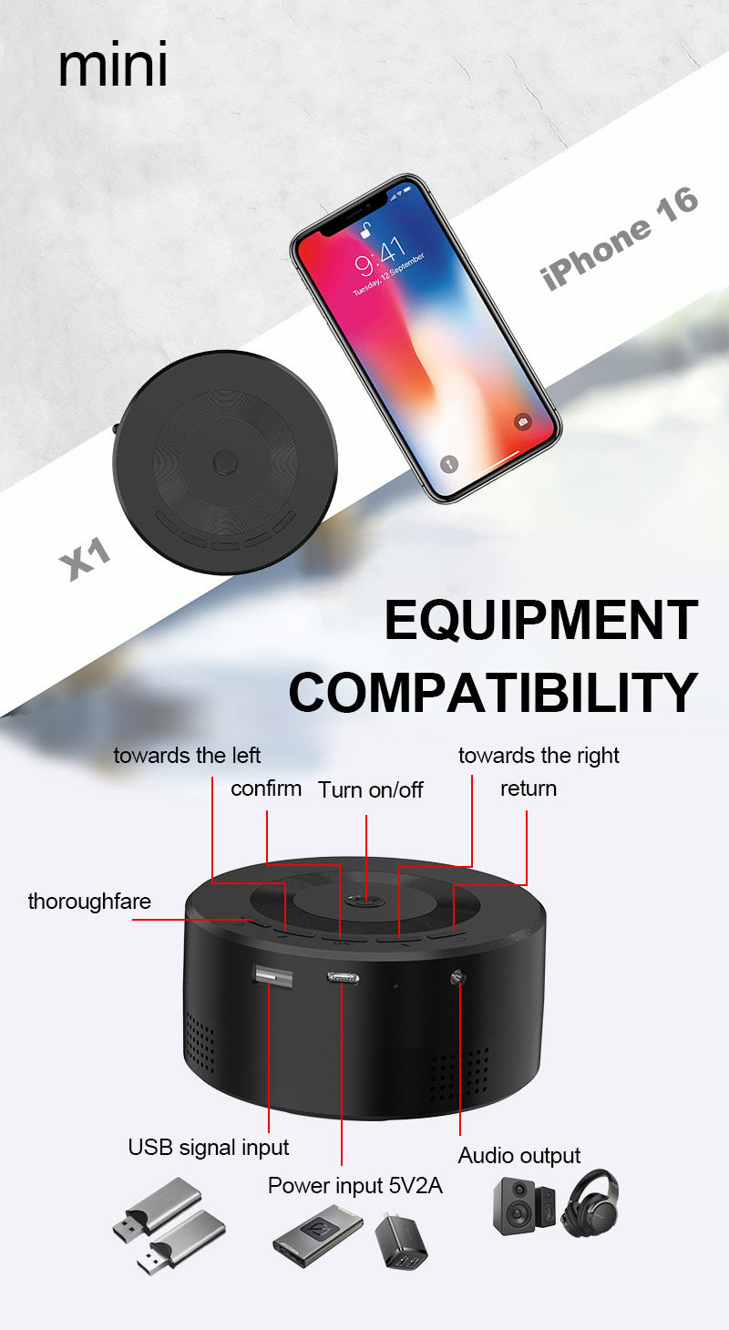Mini Portable Projector