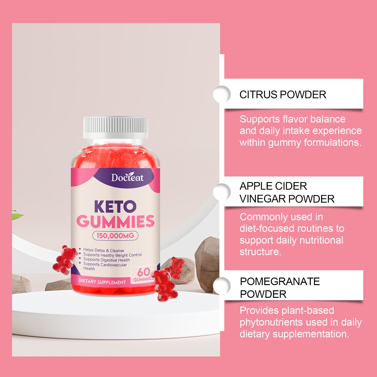 Keto Dietary Gummies – Complete Daily Nutrition for Energy & Wellness