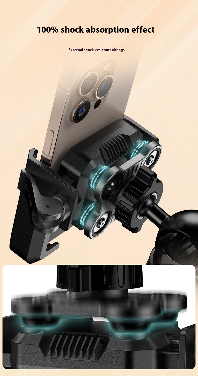 Shock Absorber Motorcycle Phone Bracket