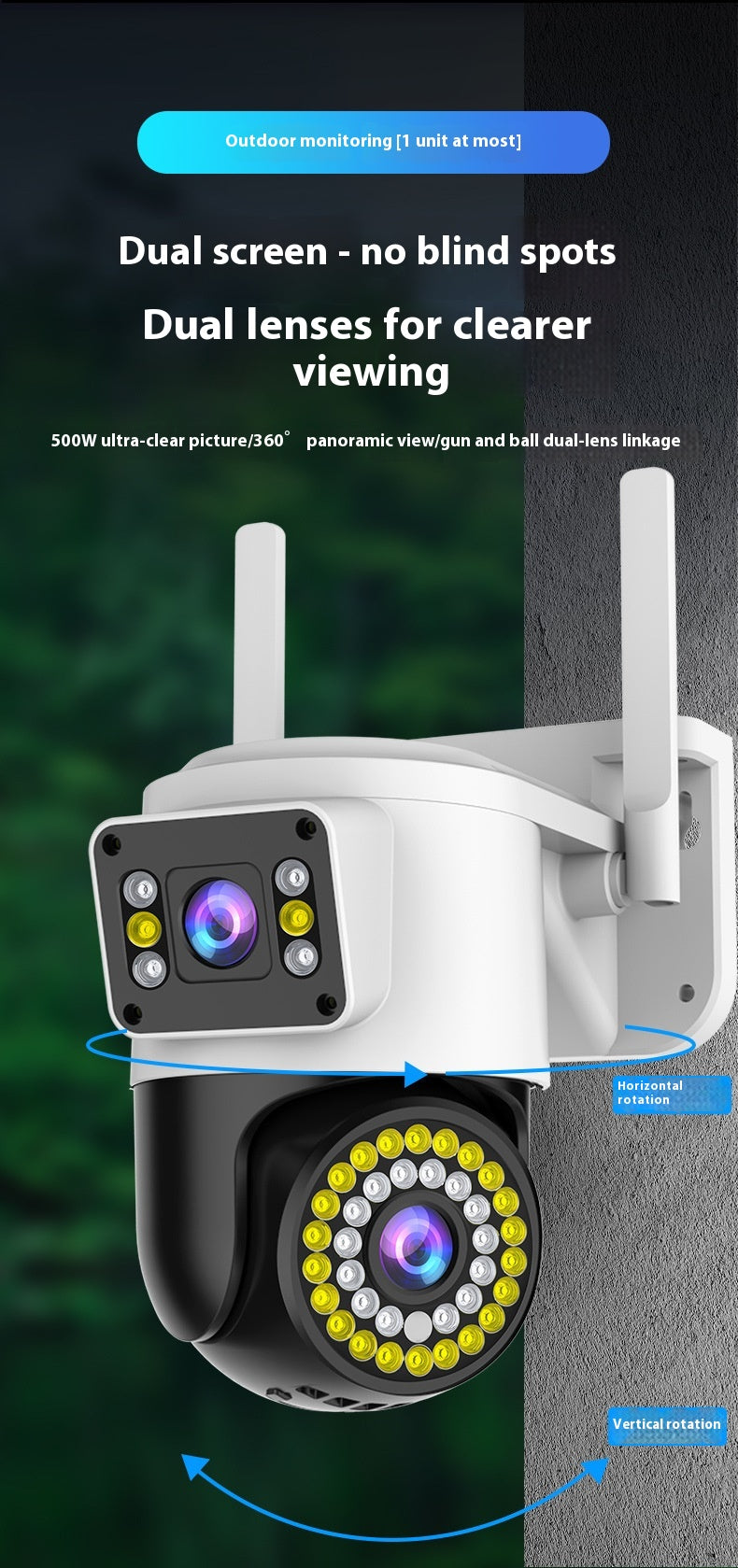 Night Vision WiFi Binocular Camera