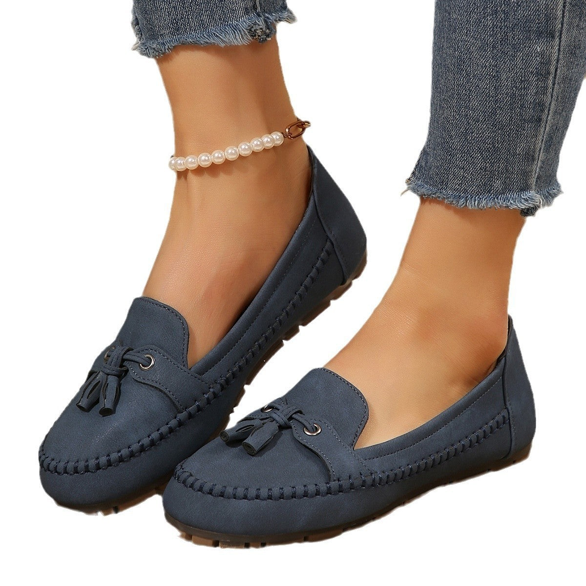 Women’s Round Head Loafers
