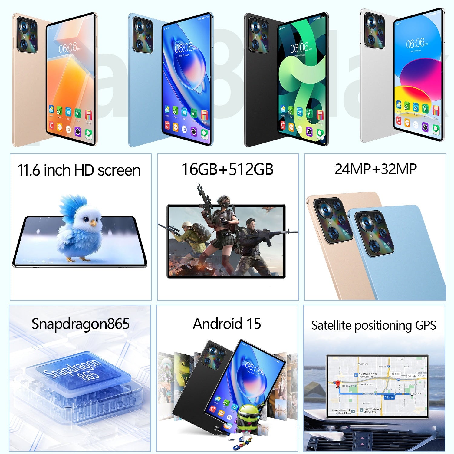 10-Inch Tablet PC – Smart Call Google Edition