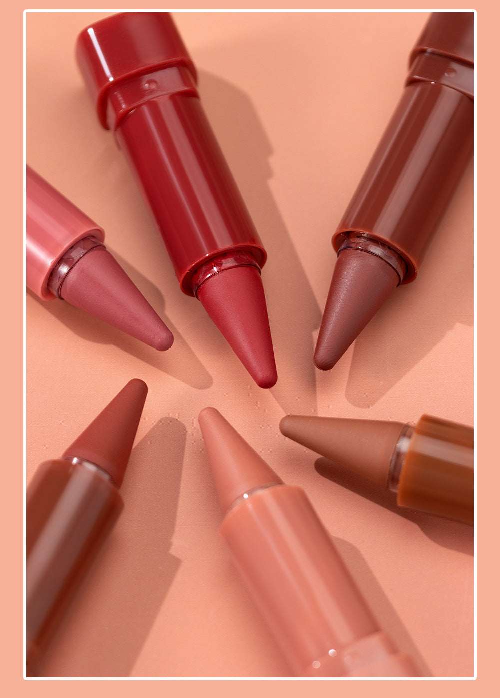 Matte Twist‑Up Lipstick