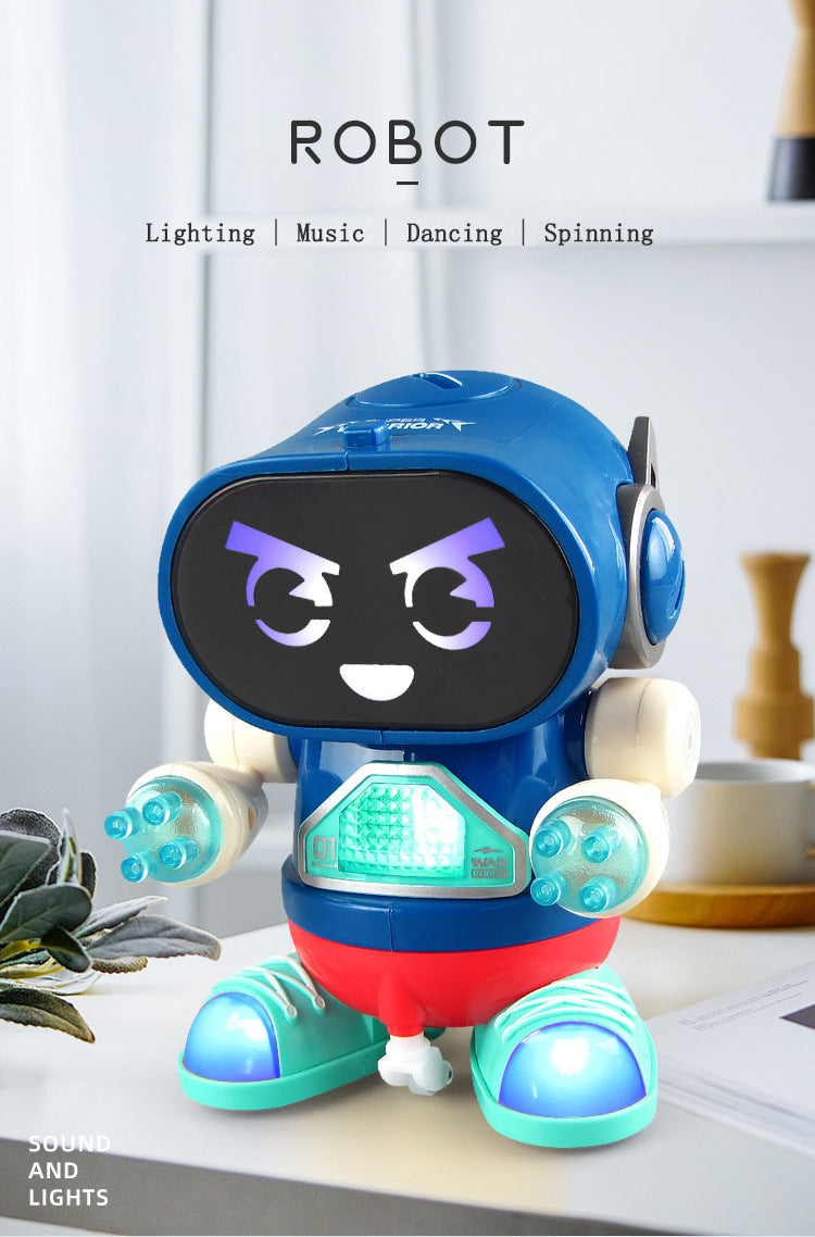 Electric Rock Robot – Music, Light, Automatic Walking & Dancing Toy