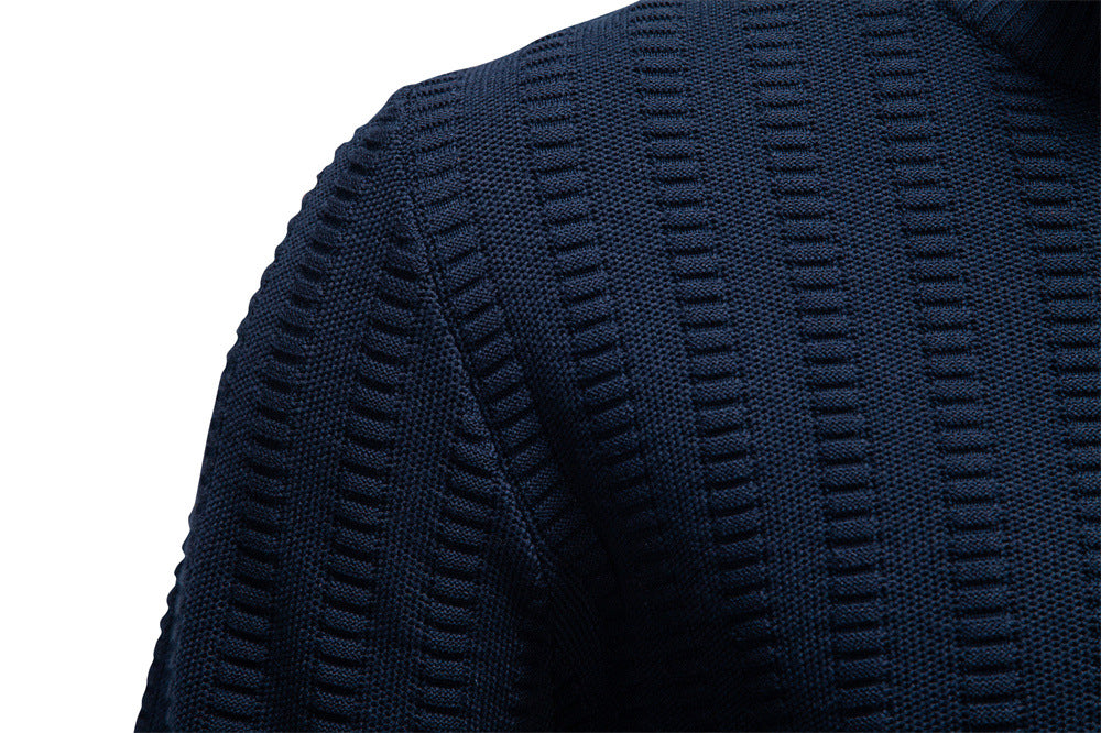 Men’s Striped Jacquard Sweater