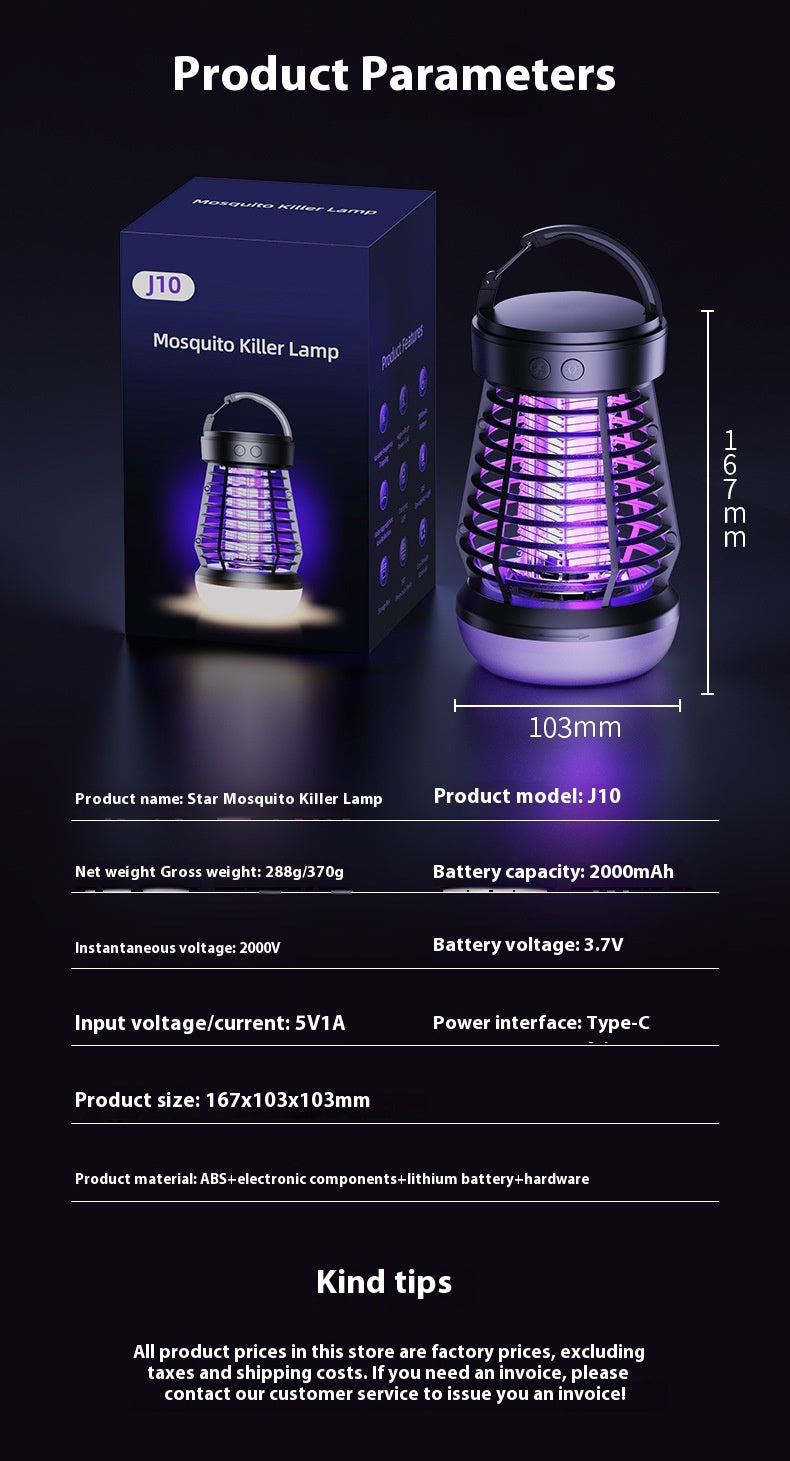 2-in-1 Mosquito Killer Lamp