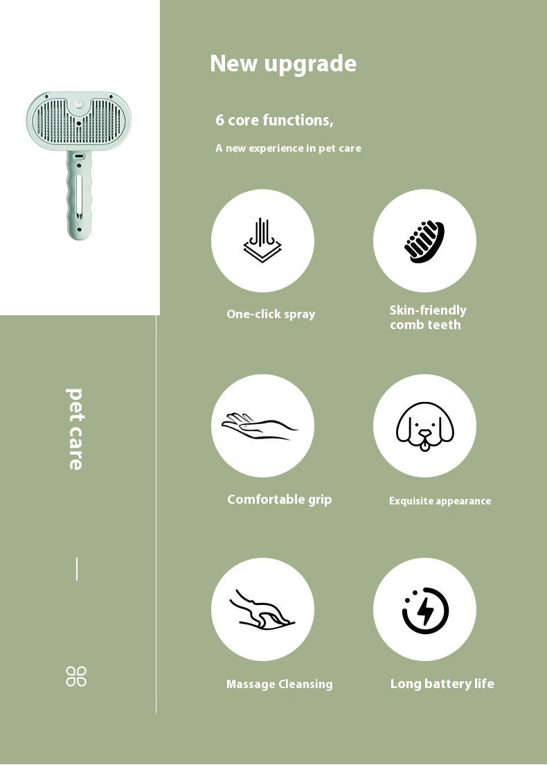 Pet Spray Hair Comb