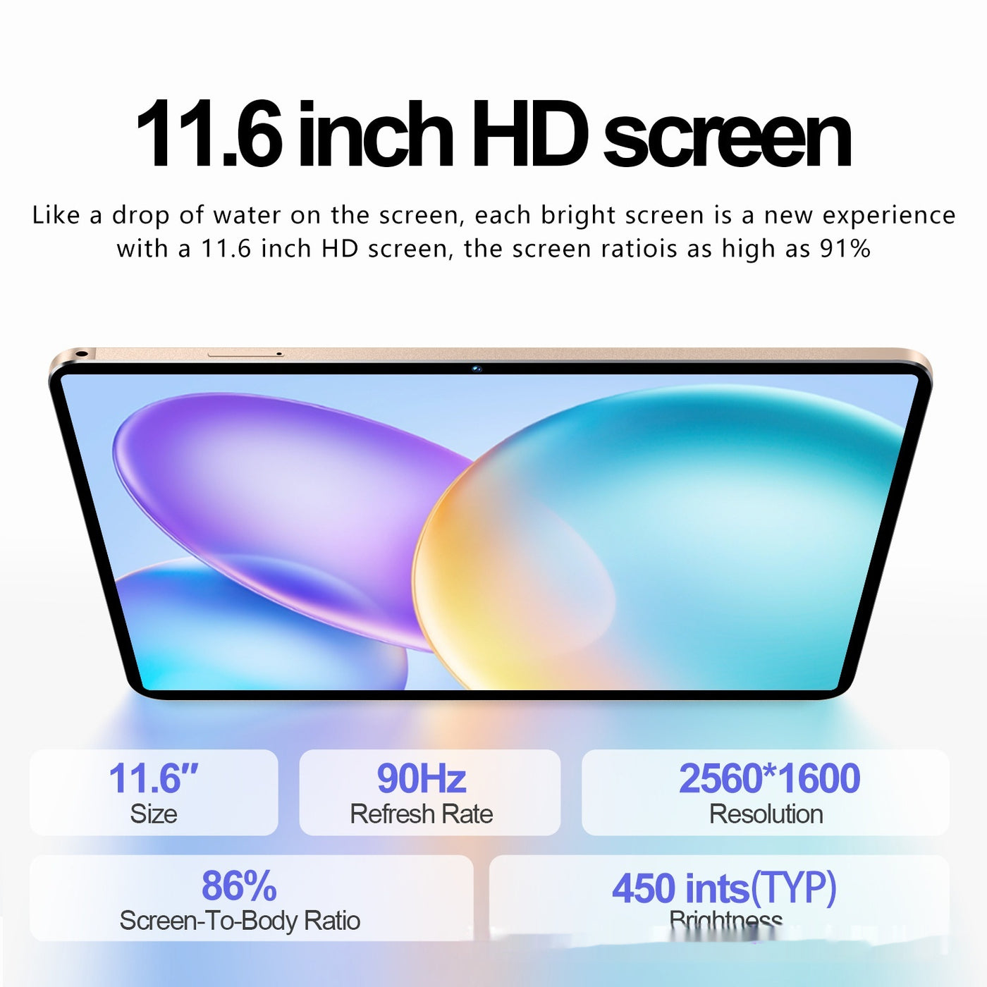 Portable Minimalist Home Tablet Computer