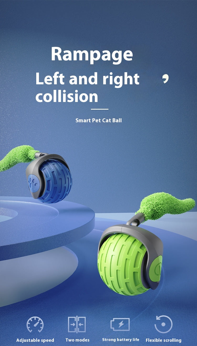 Smart Cat Toy – Auto Electric Rolling Ball