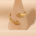Personalized Hug Ring – Adjustable, Versatile Jewelry for Daily Wear & Special Occasions